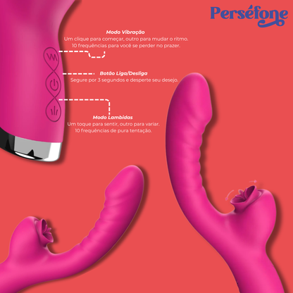 Vibrador Estimulador Duplo