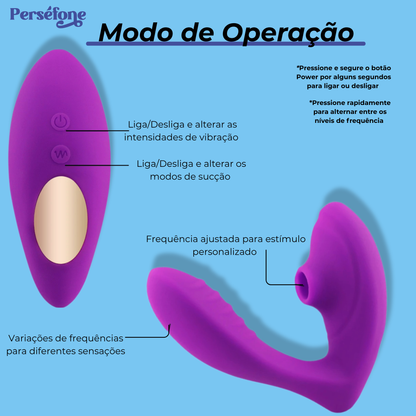 Sugador e vibrador ponto G
