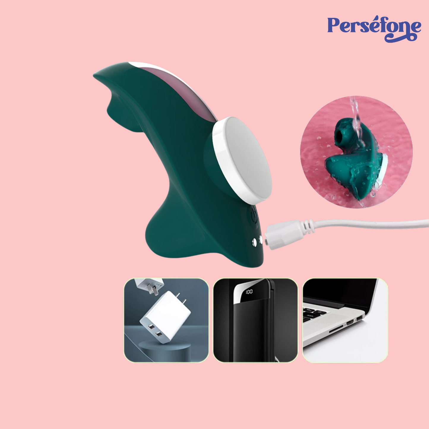 Sugador Vibrador Plata