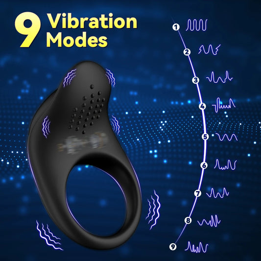 Anel peniano vibrador